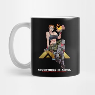 Adventures in Awful - Burning Bad Comics! Mug